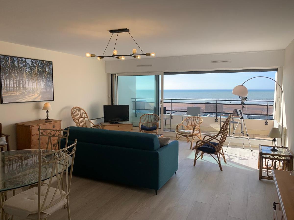 Appt Traversant Vu Mer Et Dunes Avec Garage Le Touquet Exterior photo